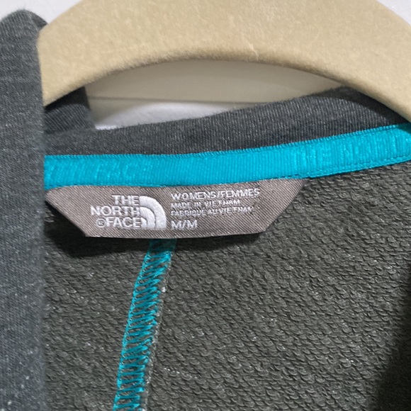 North Face open front sweater cardigan hood - Picture 5 of 6